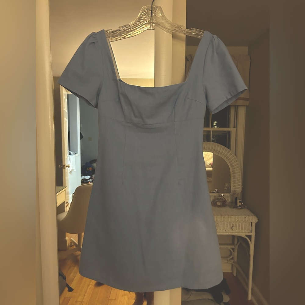 Princess Polly Light Blue Summer Dress Size 2